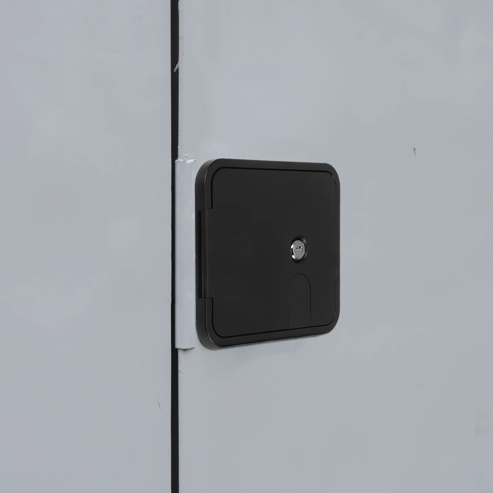 

1 Set Rv Compartment Door Lock Waterproof Durable Abs Alloy 2 Key For Trailer Cable Hatch Camper Storage Compartments Electrical