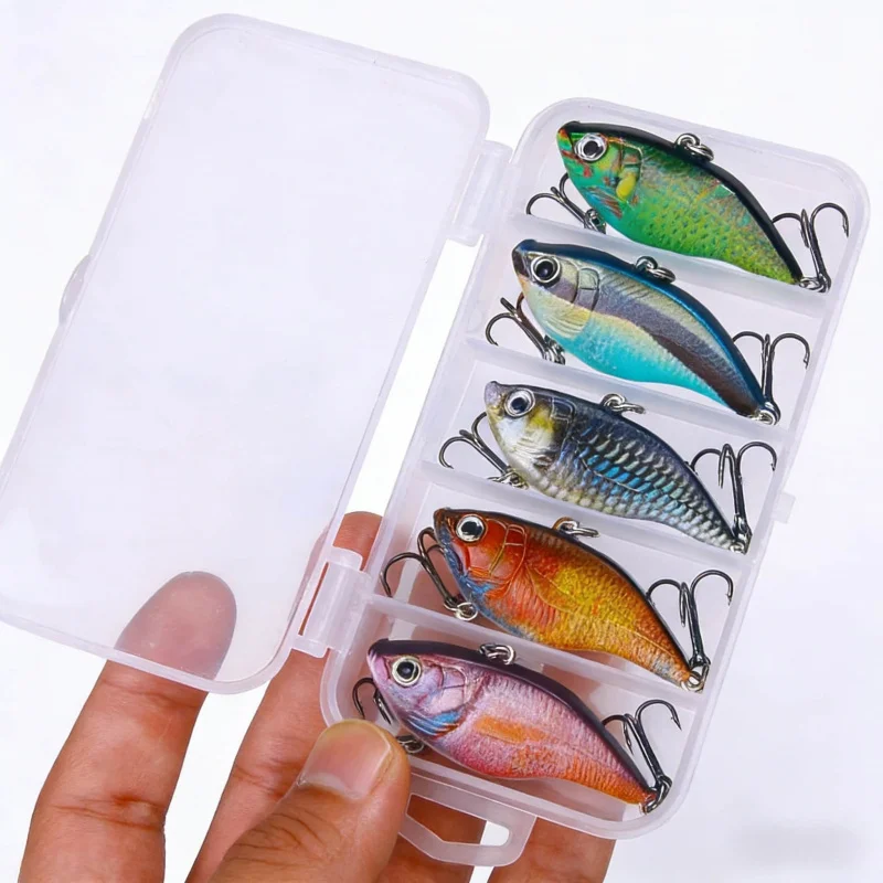 

Бионическая рыболовная приманка LightningVIBLure, 5,5 см, 13,7 г, в коробке, окрашенная модель, универсальная для морской и пресноводной рыбалки