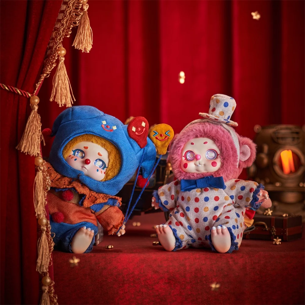 Original TimeShare Meet Cino Dreamland Circus Plush Blind Box Toy Cute Anime Figure Kawaii Plush Doll Girl Gift Mystery Box