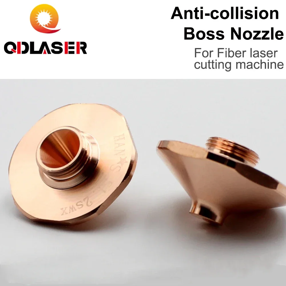 Copper Anti-collision Boss Nozzle D28 Is Suitable for Fiber Laser Cutting Machine