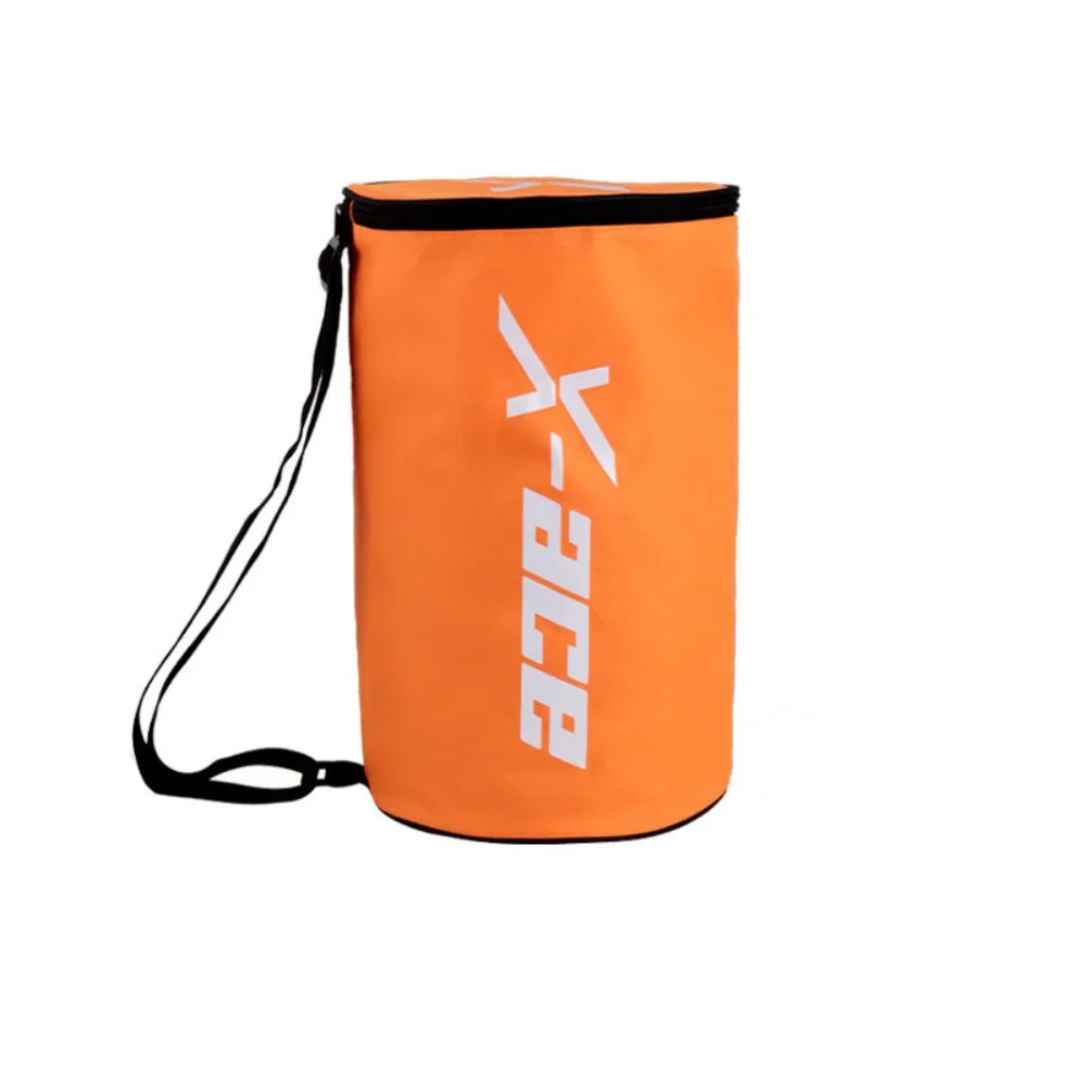 Oxford Cloth Pickleball Ball Bag Carry Handle Wide Opening Tennis Ball Storage Bag Portable with Shoulder Strap Ball Bucket Bag