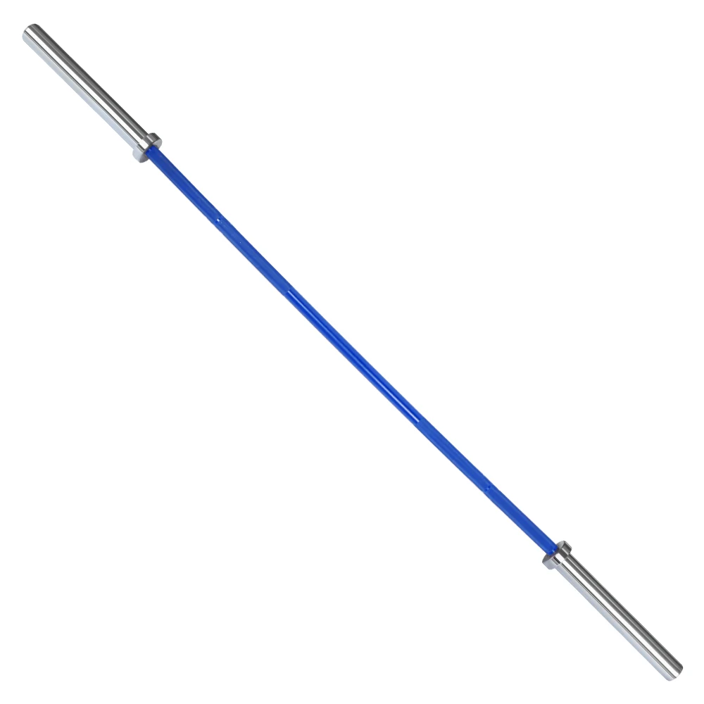 Standard Alloy Steel Silver 15kg Weightlifting Barbell-Non-Slip Durable for Unisex Gym Fitness Arm & Shoulder Workouts