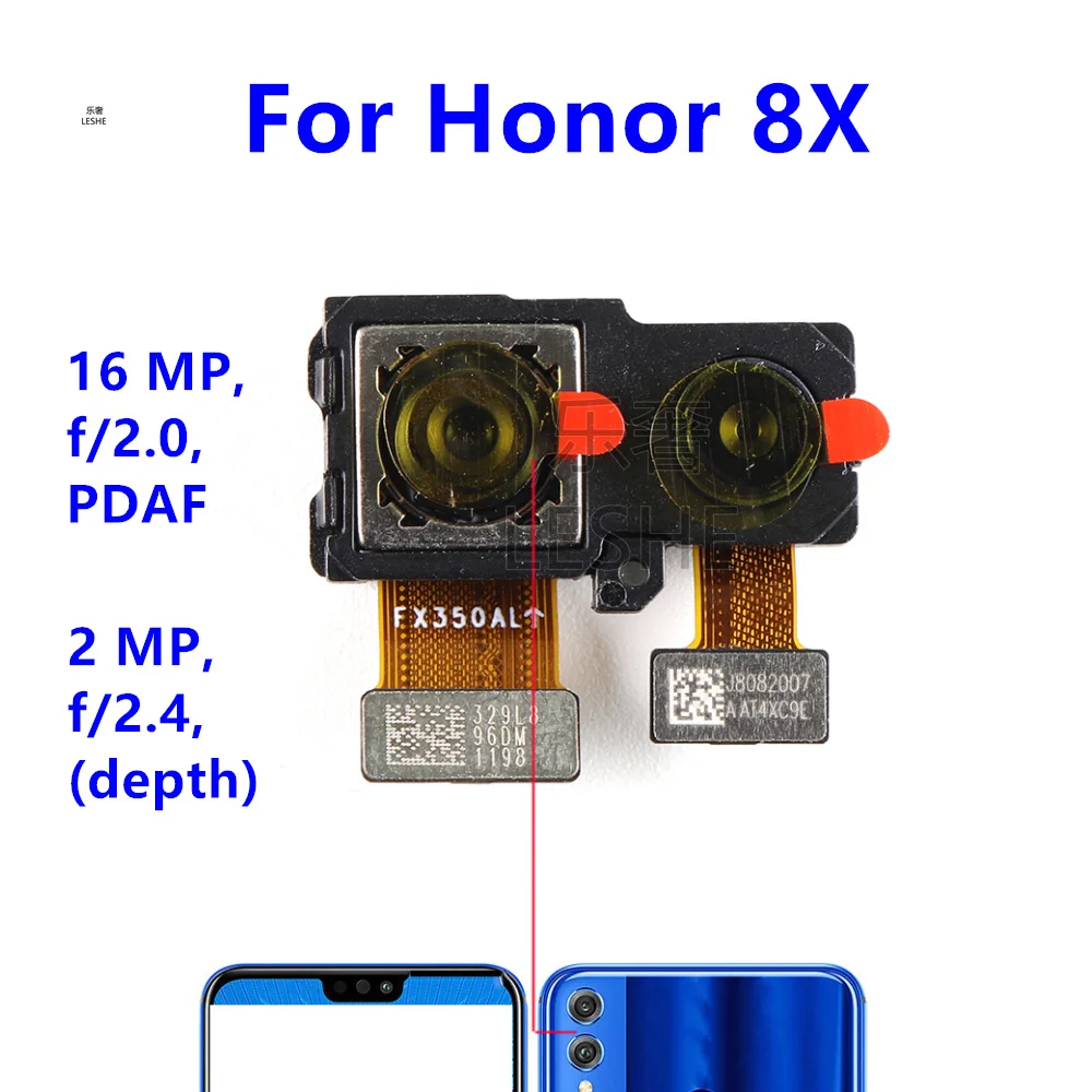 

Для Huawei Honor 8X двойной основной модуль задней камеры гибкие запасные части