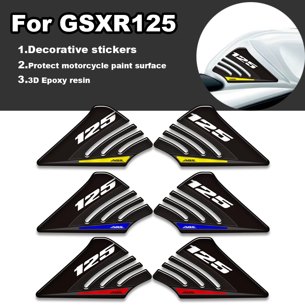 

Для Suzuki GSX R125 GSXR125 мотоциклетный бак Pad защитные наклейки наклейка
