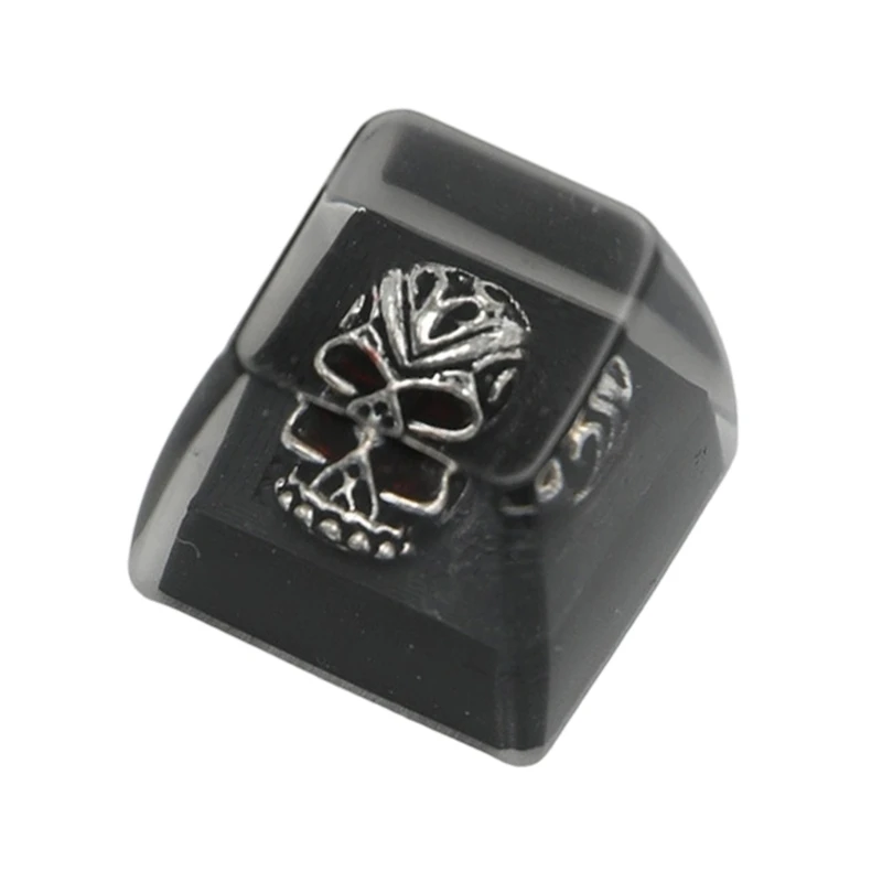 Dark Series Aesthetic Resins Keycaps Glowing Effect Material For Office Gaming Use