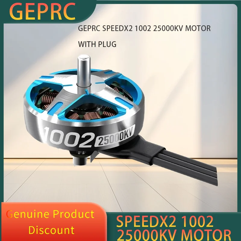 GEPRC SPEEDX2 1002 25000 KV Motor Geeignet T-Cube 18 Drohne DIY RC FPV Quadcopter Freestyle 1,6-2 Zoll Drohnen Zubehör