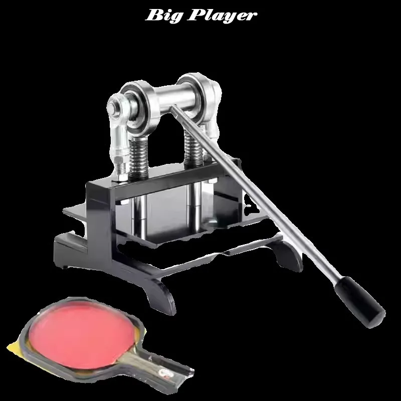 

Double Roller Bearing Manual Press Ping-Pang Bat Rubber Edge Cutter Pasting Device Table Tennis Racket Rubber Cutting Machine