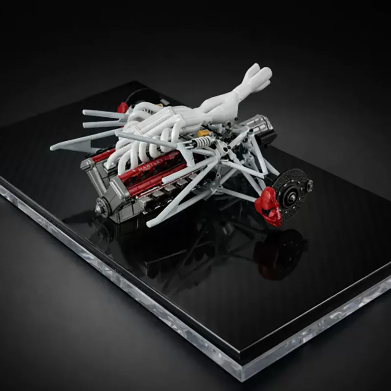 MOTORHELIX 1:18 Scale 27 Resin Engine Model Adult gift Static finished decoration Desktop creative Souvenir Toy