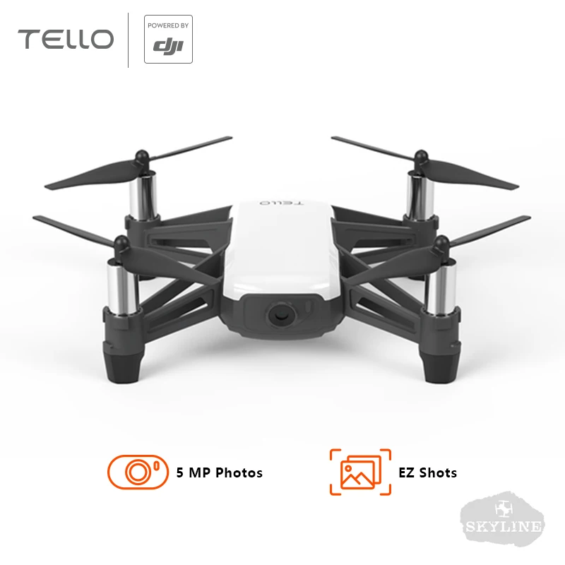 طائرة بدون طيار دي جي تيلو صغيرة الحجم قابلة للطي تعمل بالواي فاي وتطبيق تحكم عن بعد FPV مع مروحية تعليم الكاميرا 720P يمكنك تطويرها بنفسك