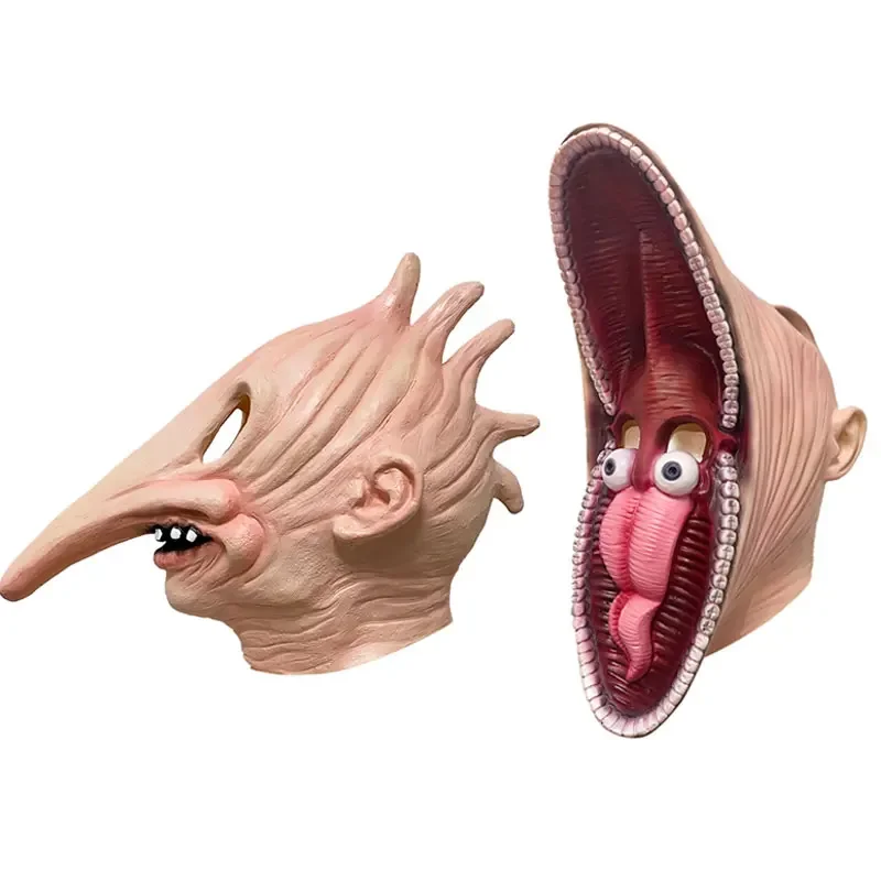 

Halloween Costume Party Masks Cosplay Adam and Barbara Adult Full Head Latex Mask Accessories Horror Terror Scream Mascaras