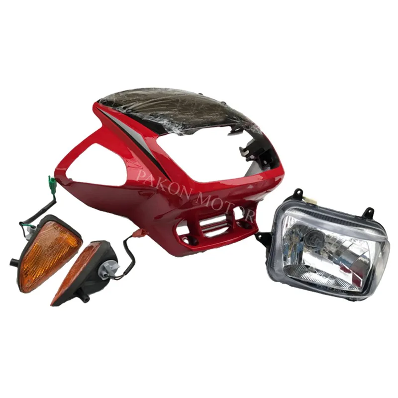 Motorcycle Light Cover With Light/Winker for Ybr125 JYM125 JS125 05/06/07/09 Original Fit Motorbike Wind Shield Body Covers/Lamp