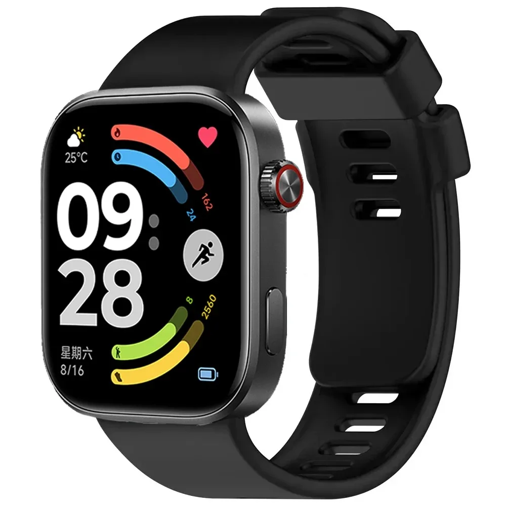 حزام سيليكون لساعة Redmi 6 5 4 سوار معصم قابل للاستبدال لساعة Xiaomi Band 9 Pro/8 Pro سوار مريح Correa #5