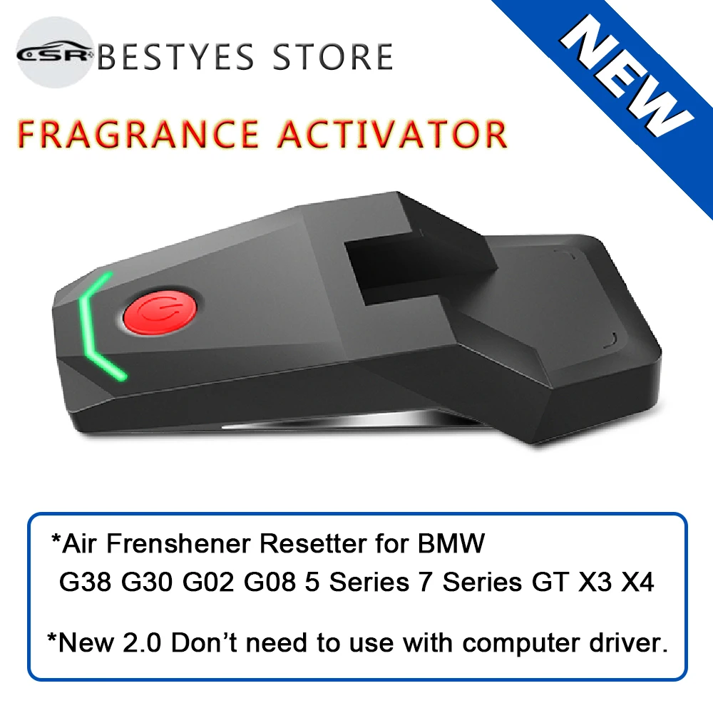 Car Air Freshener for BMW WOYO R3 Fragrance Activator for BMW Ambient Air Resetter G11 G12 G38 G30 5 7 Series X3-X7 Accessories