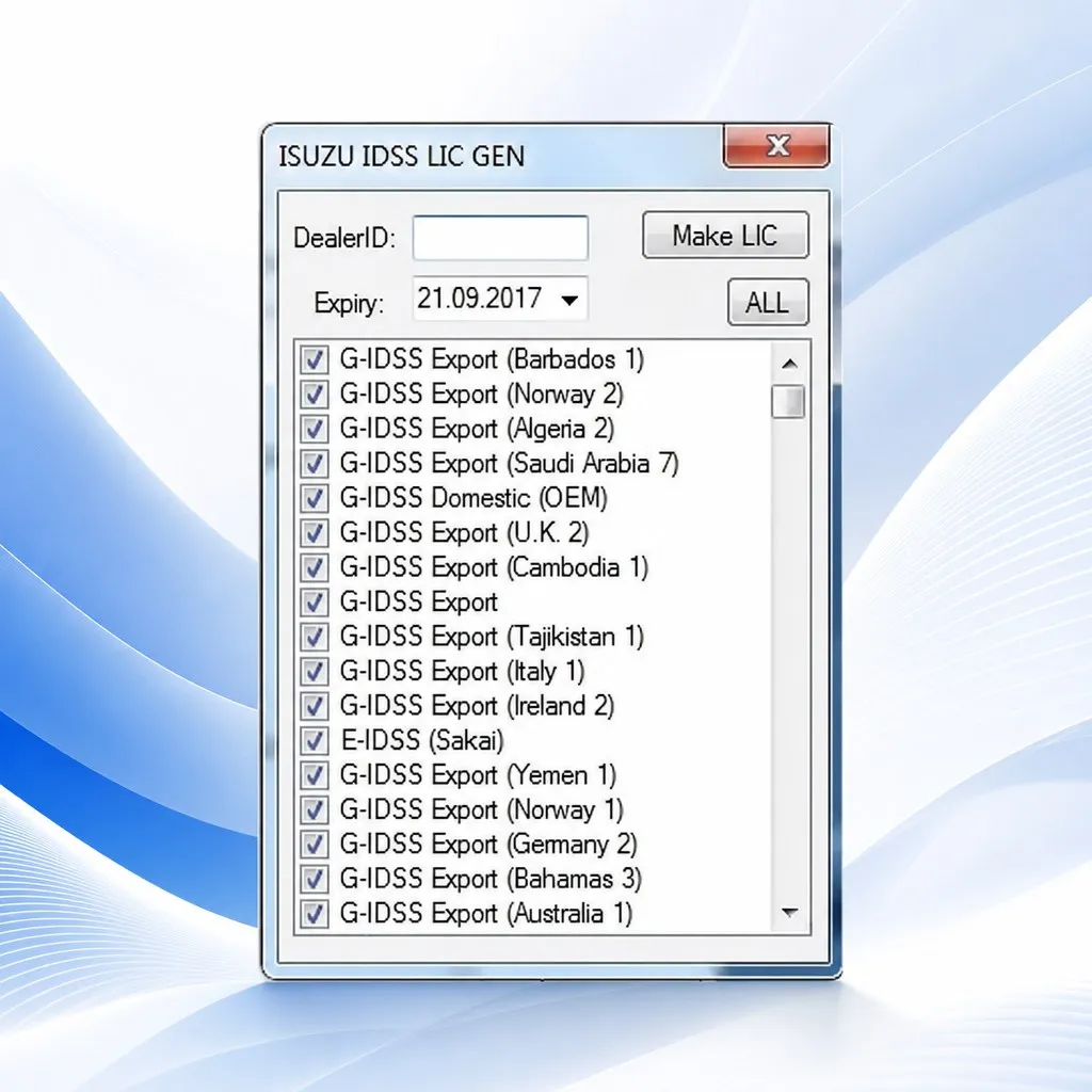 TruckEPC3 Isuzu G-IDSS Export 08.2026 Diagnostic Service System+keygen For Australia, Asia, Europe, Spain, Canada, China+keygen