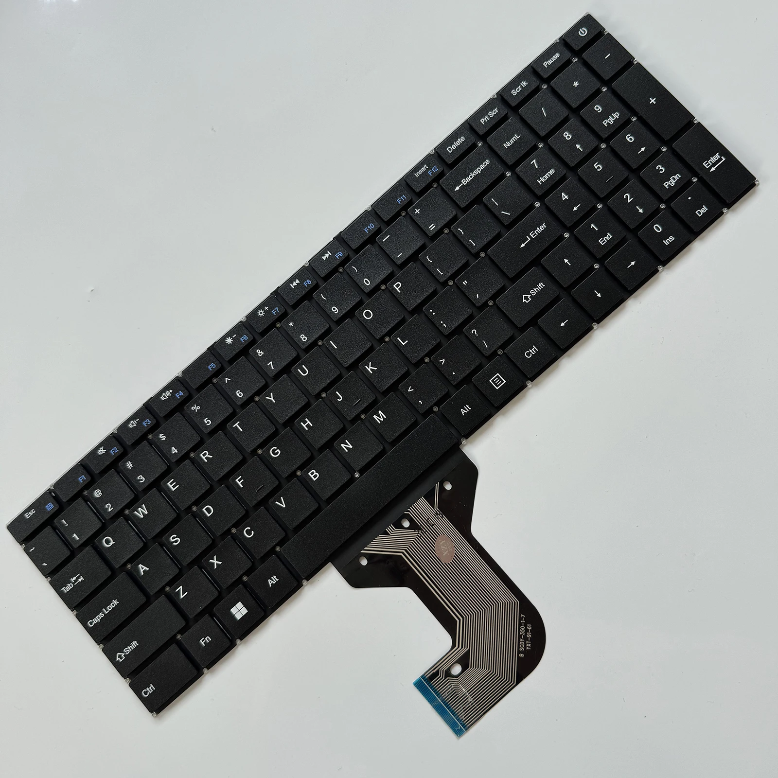 Клавиатура ноутбука США для Teclast SCDY-350-1-7 YXT-91-61 YXT-91-41 без подсветки, черная, новая