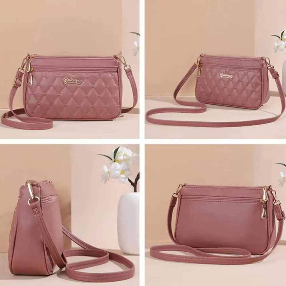 بو الجلود بو الجلود حقائب كروسبودي سعة كبيرة خفيفة الوزن حقيبة كتف الإناث الكورية نمط الحد الأدنى