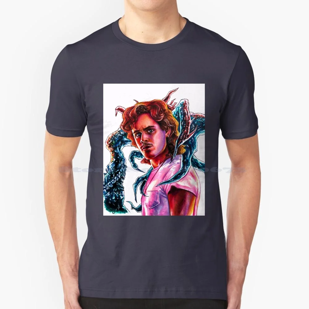 7 Feet T Shirt 100% Cotton Tee Billy Hargrove 3 Eleven Mike Wheeler Max Mayfield Billy Fanart Portrait Mind Flayer Demogorgon