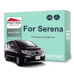 Canbus Led Interior Light Kit For Nissan Serena C24 C25 C26 C27 2000-2017 2018 2019 2020 2021 Indoor Licnese Plate Light