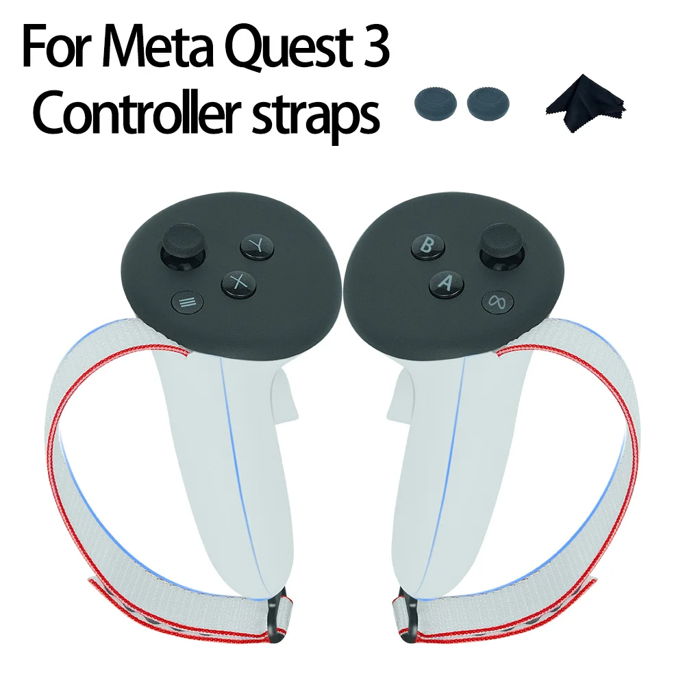 2023 New For Quest 3 Accessory Controller Strap for Meta Quest 3 Adjustable Comfort Strap