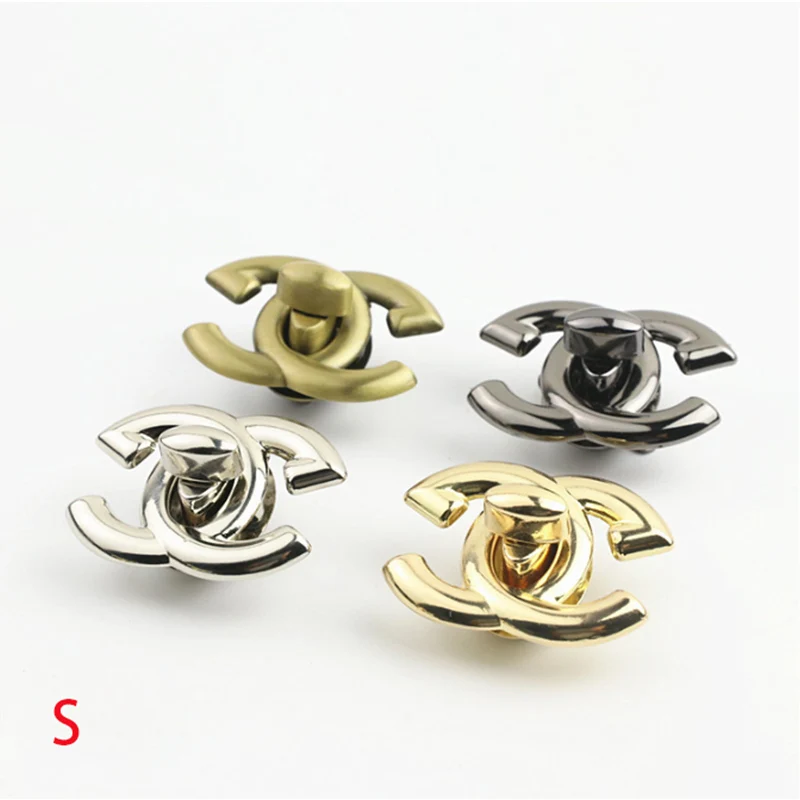 

1pcs Metal G Shape Bag Turn Buckles Purse Lock Purse Clasp Closure Lock for LeatherCraft Bag Handbag Purse DIY Accessories