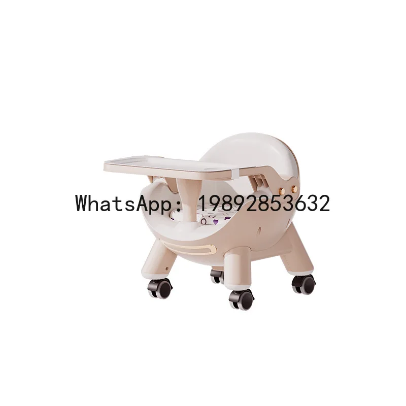 طاولة طعام أطفال متعددة الوظائف قابلة للتعديل للاستخدام المنزلي، طاولة طعام محمولة للأطفال ومقعد #5