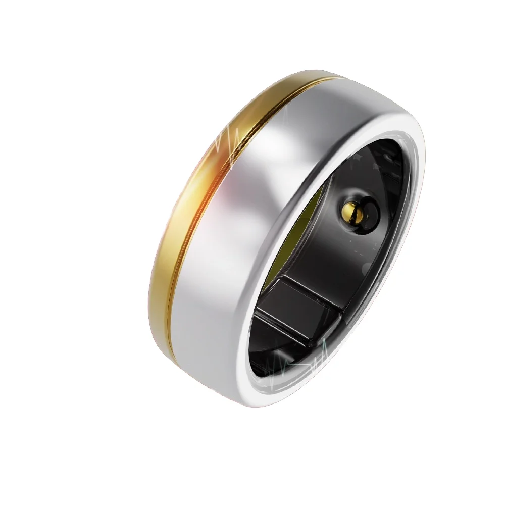 

X5 Smart Ring Waterproof Sports Health App Control Heart Rate Body Temperature Android Compatible Cross-Border Hot