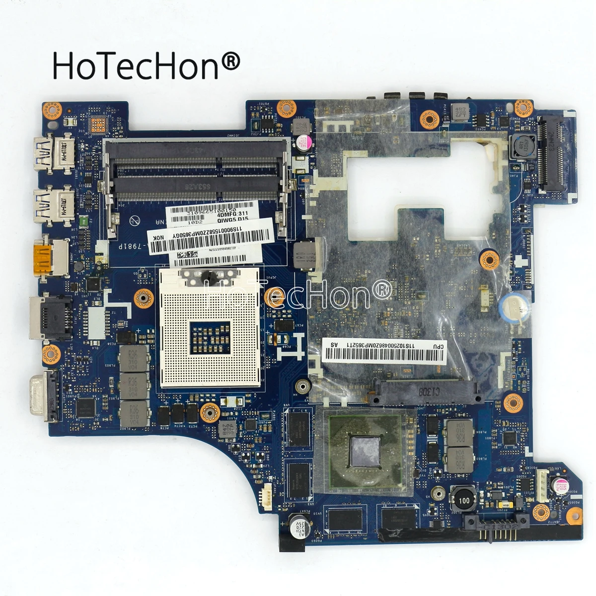 90001558 uma Motherboard LA-7981P PGA989 SLJ8E HM76 DDR3 GT635M 2GB forLenovo G480 Laptop