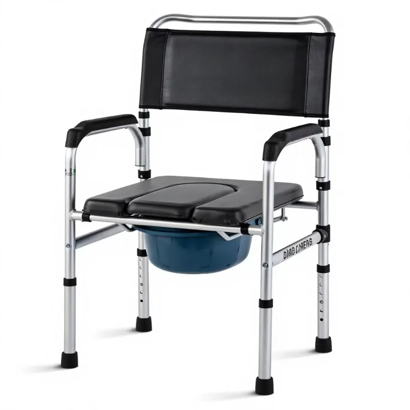 Aluminum Alloy Frame ODM Shower Chair Adjustable Height U-shape Cutout Shower Stool Accessible Bathroom Design Aging in Place