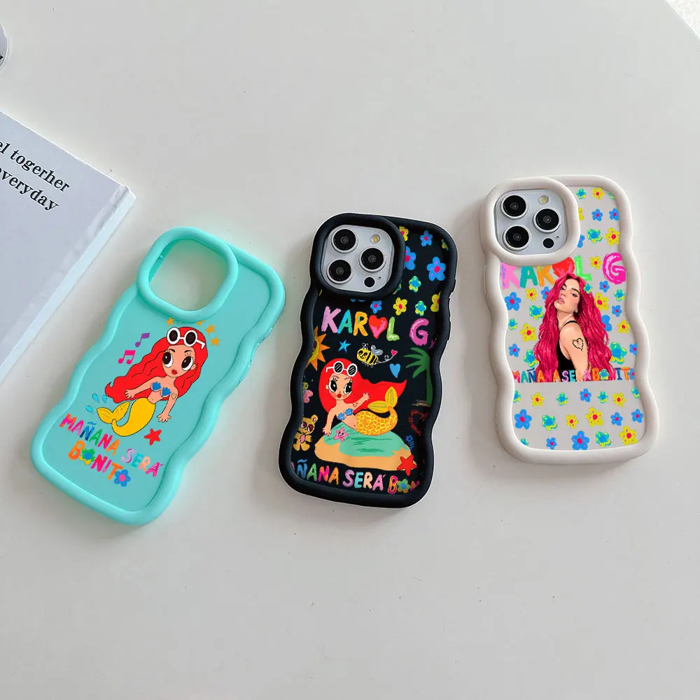 Karol G Manana Sera Bonito Phone Case For OPPO Reno 2 4 5 6 7 7Z 8 8T 11 Z Pro 4G 5G Candy Color Soft TPU Back Cover