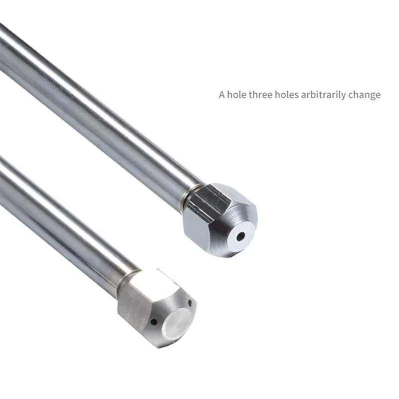 2025-2X Steam Wand For Delonghi EC680/EC685, Rancilio Coffee Machine, Upgrade With Additional 3 Hole Tip Steam Nozzle