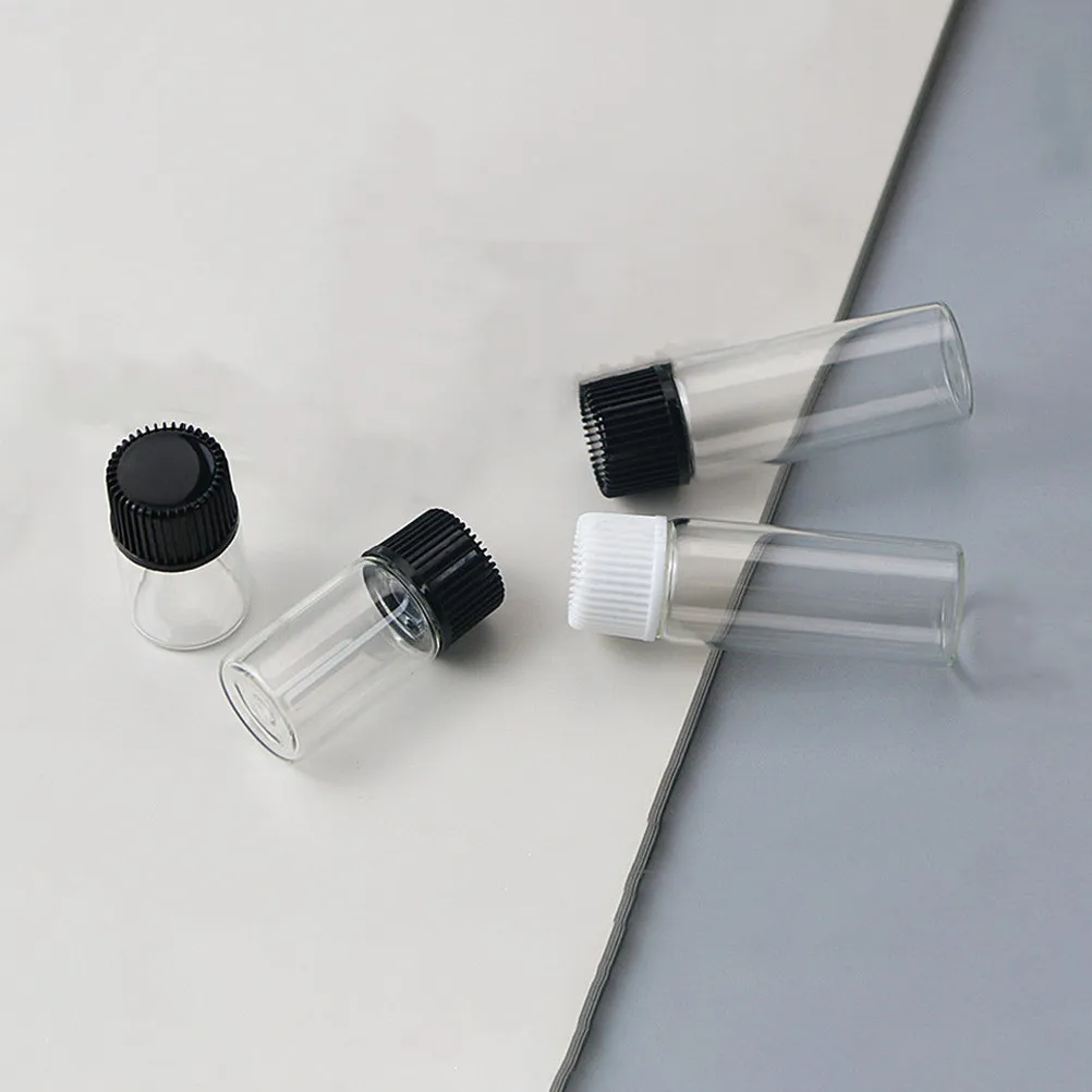 

50 шт. прозрачных дорожных флаконов многоразового использования для шампуня и лосьона, 5 мл, пустые флаконы для косметики