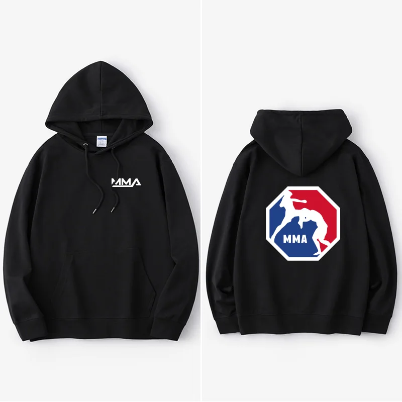 

Спортивная одежда для смешанных боевых искусств, ММА, фитнеса, бокса, толстовка с капюшоном ex Long Sve Crew Ne, повседневная уличная одежда, Sle