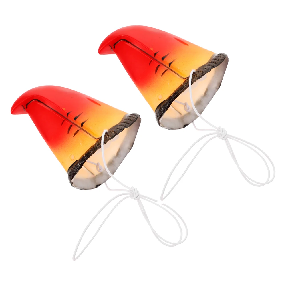 

2 Pcs Toy Parrot Nose Prop Child Halloween Carnival Costume Accessories Vinyl Cosplay Animal