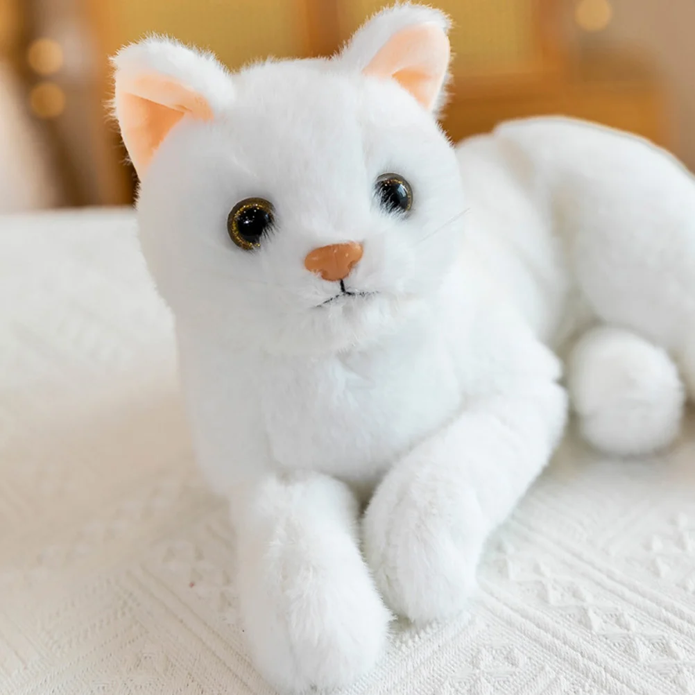 Plush Toy Household Adorable Animal Stuffed Animals for Girls Cat Simulation Puppy Cartoon Home Decor