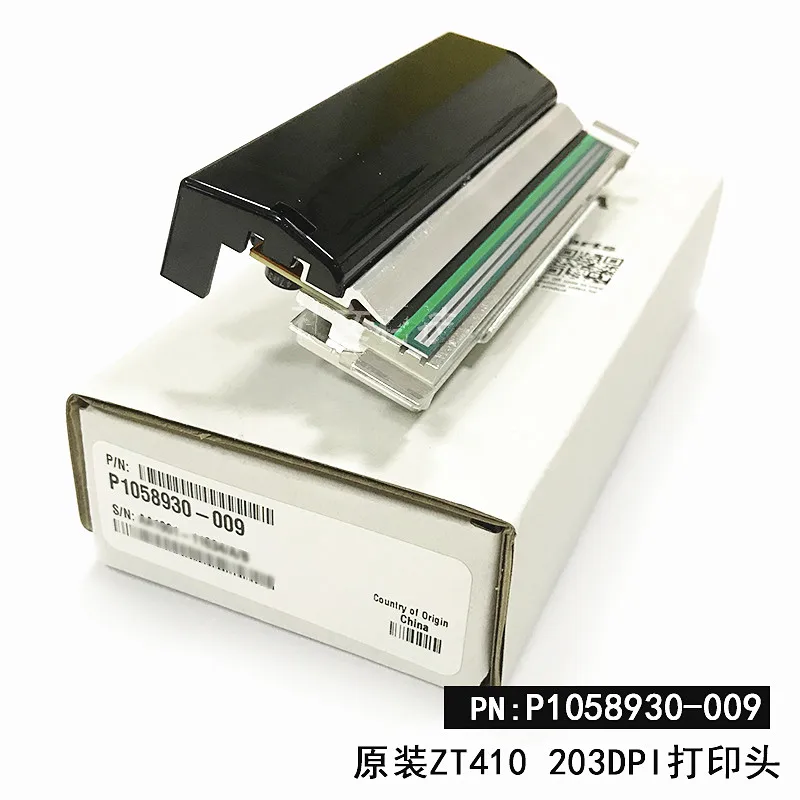 

Новые оригинальные аксессуары для печатающей головки ZT410 203DPI для принтера штрих-кодов P 1058930 -009