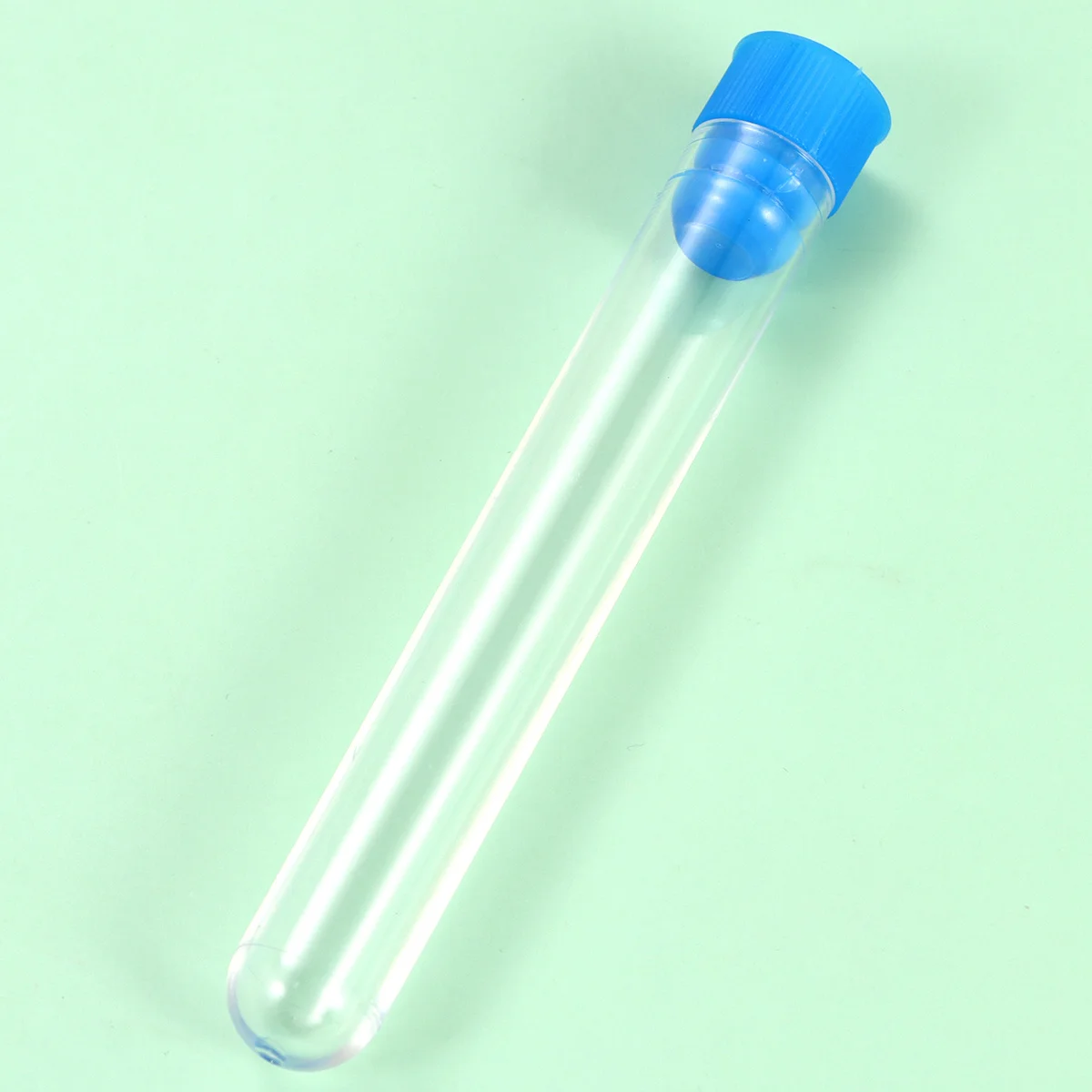 50pcs Plastic Test Tubes Clear Bpa-Free Leakproof Portable For Travel Sample Storage Small Lotion Bottles