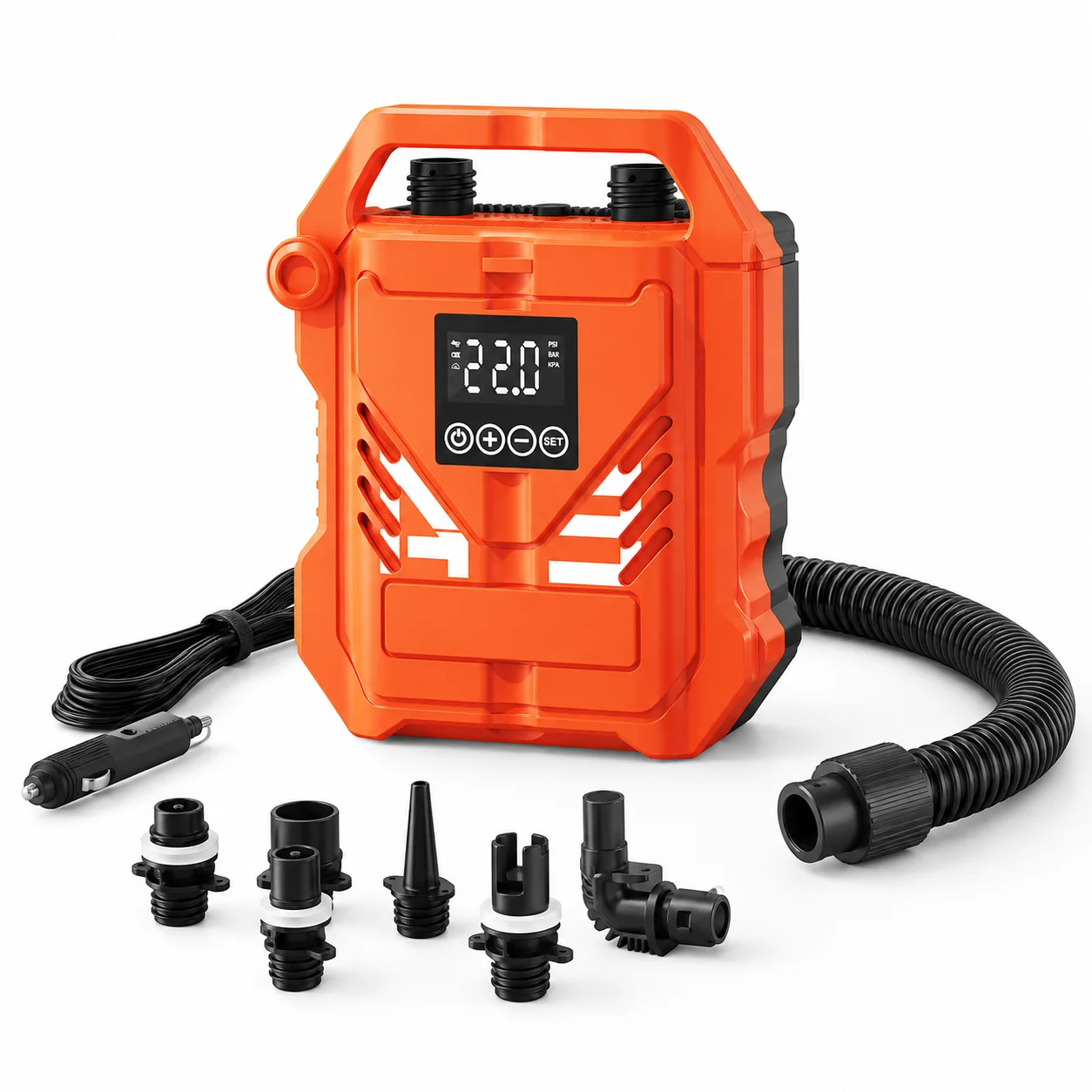 Bomba de Aire Eléctrica Automá - Inflatable Boat Electric Pump reseña y precio