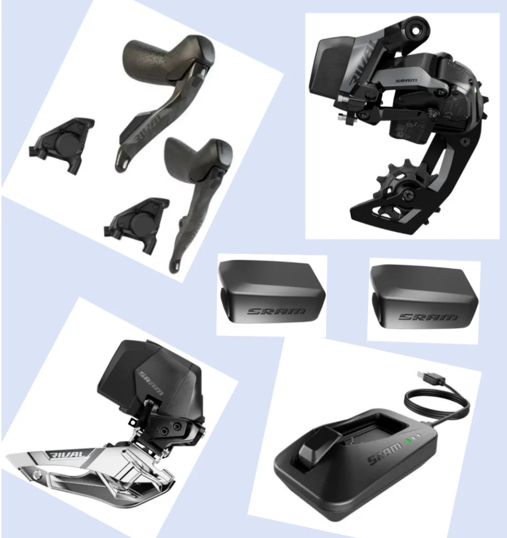 

RIVAL AXS E1 shift shifter hydraulic disc brake + front derailleur + rear derailleur + battery