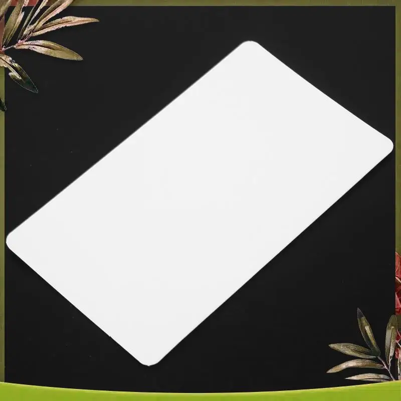 New-Blank White Cardboard Paper Message Card Business Cards Word Card DIY Tag Gift Card About 100Pcs (White)