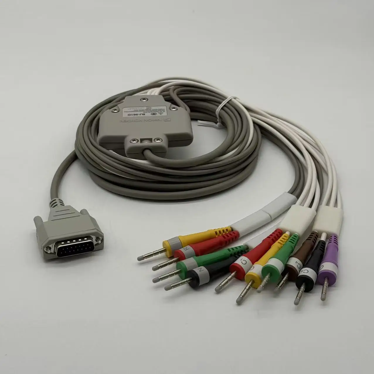 BJ-961D NIHON KOHDEN Leads Patient Cable 15Pin