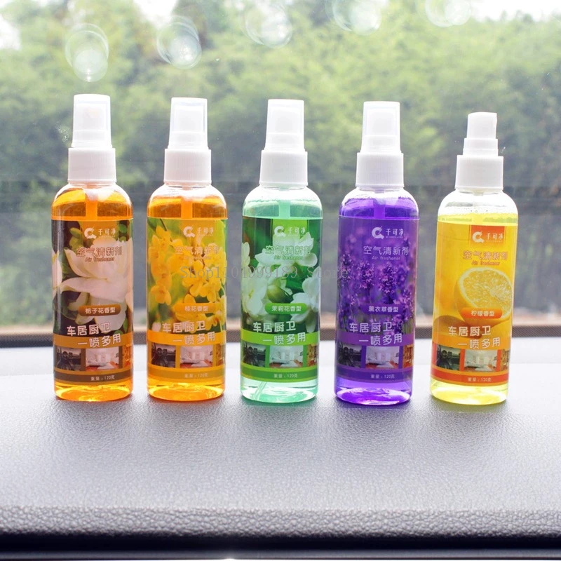 

120ml Air Freshener Lavender Jasmine Lemon Home Liquid Fragrance Long-lasting Aromatherapy Birthday Gift Decorative Ornament