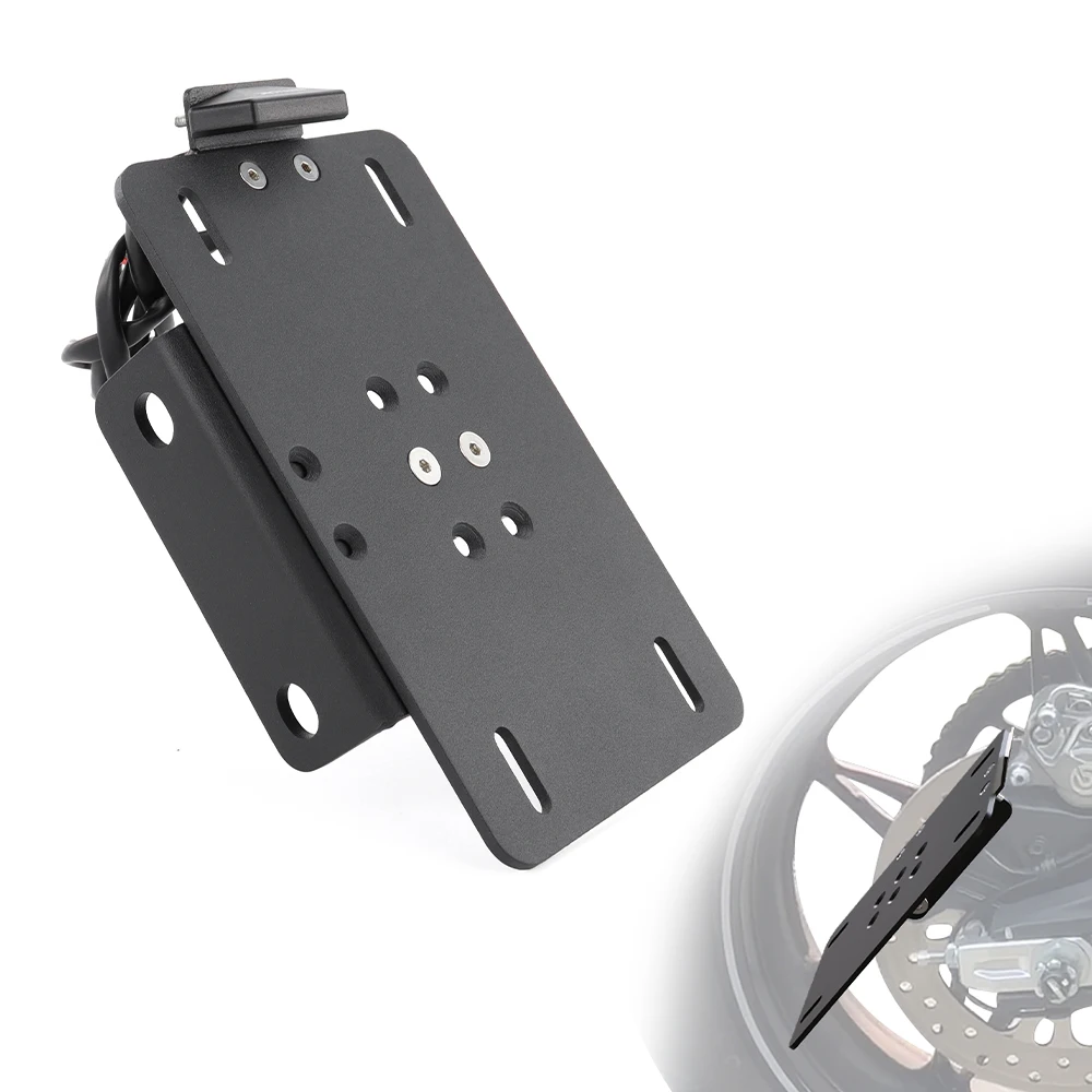 

Fit For Cfmoto 700 CLX Sport / Heritage 2022 2023 2024 2025 Motorcycle Side Mount License Plate Holder Bracket Fender Eliminator