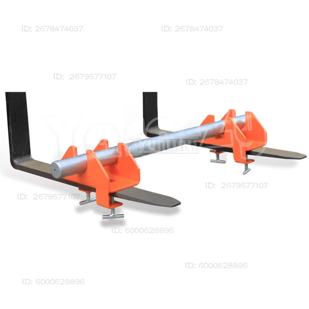 2000KG Load Pay-off Stand Wire and Cable Pay-off Rack Forklift Transport Tool Optical Fiber Cable Pay-off Reel Base TYX-2