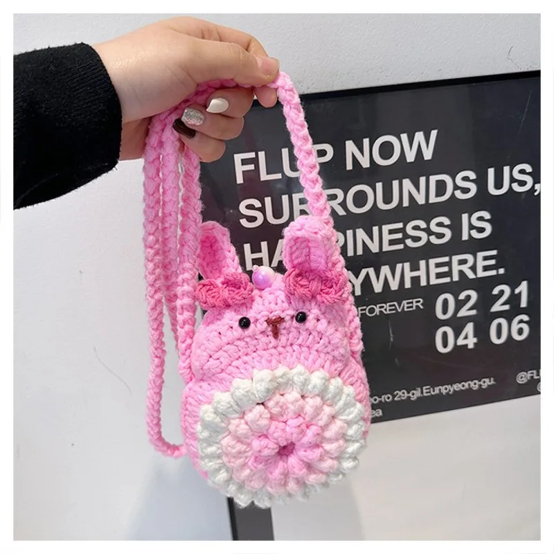 

Fabric Hollow Out Shoulder Bags Patchwork Sweet New Women's Bags on Sale 2025 Fashion Sewing Sweet Versatile Women's Handbags