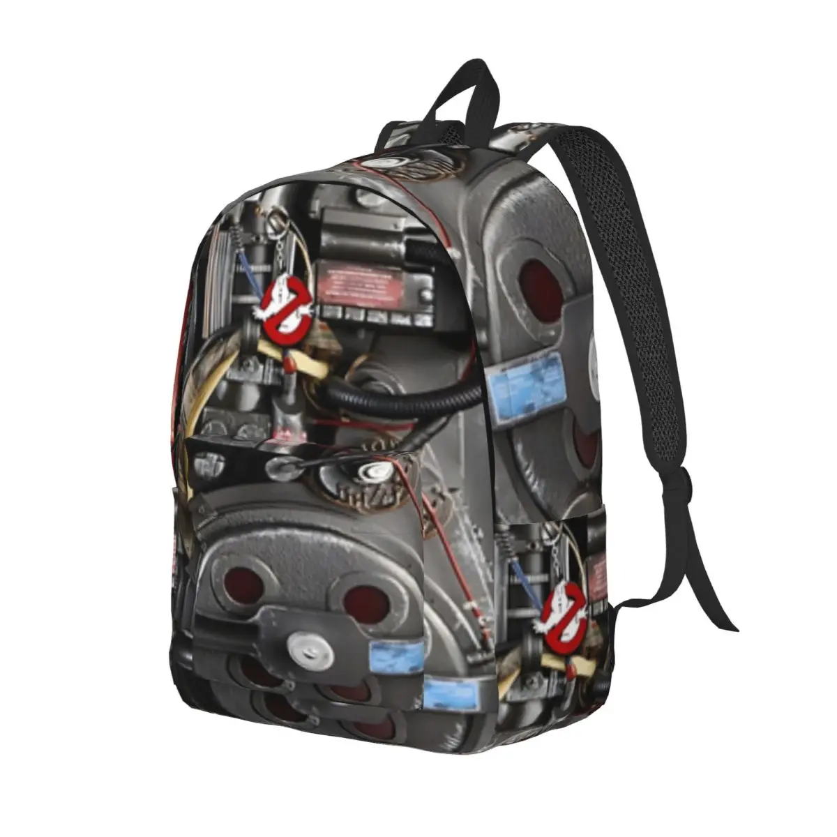 Ghostbuster Proton Pack Backpack Student School Bookbag Canvas Daypack Elementary High College Travel Bags