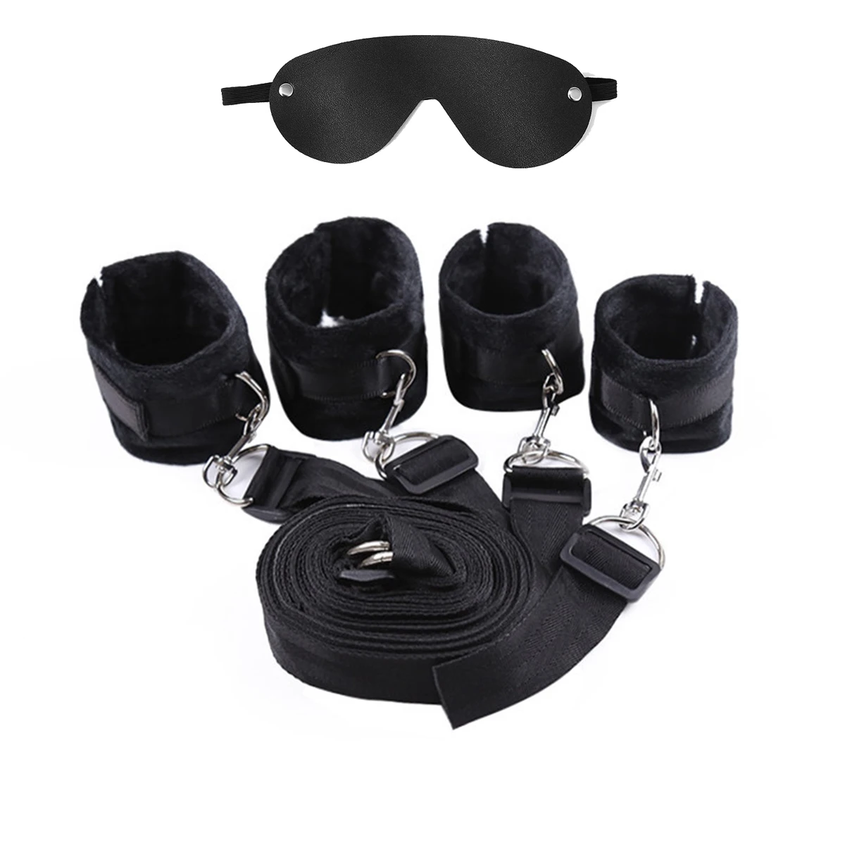 زوجين السرير ألعاب الجنس حزام نظام BDSM السرير ضبط النفس آلة الجنس الإناث تكبيل الكاحل الأصفاد مفتوحة الساق الأشرطة ايبليندر لعبة الجنس #3