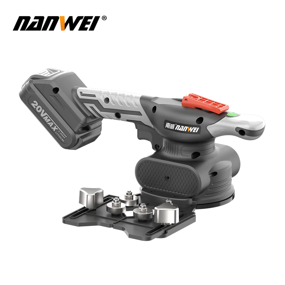 NANWEI Professional Wireless Tile Leveling Machine Tile Floor Portable Power Tool Battery Wall Tile Vibration Leveling Tools