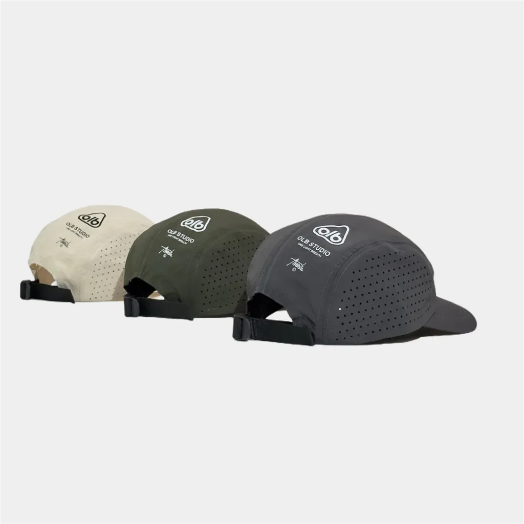 1 Stück schnell trocknende Mesh-Baseballkappe mit kurzer Krempe für Männer, Frauen, Paare, Outdoor-Wandern – Detail 6