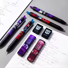 Iigen Transformers Anti-breakable 0.5mm Mechanical Pencil Eraser Set Creative Cartoon Stationery Boy Christmas Birthday Gift - AliExpress 26