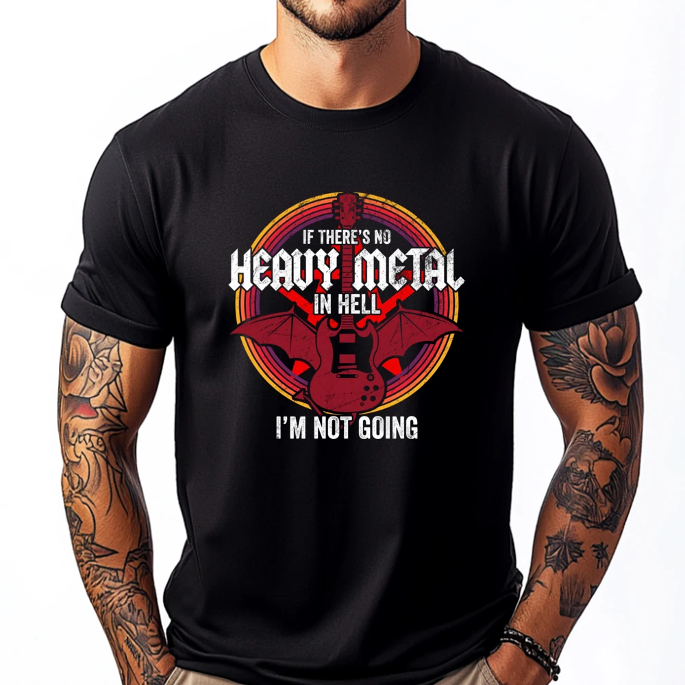 

Electric Guitar Anime T Shirts Long Sleeve T-Shirt Letter Valentine's Day Gift T-Shirts Men
